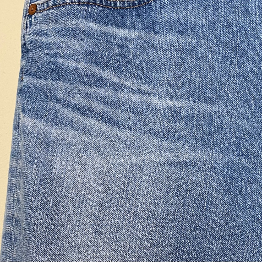 AG-ED DENIM Adriano Goldschmied Classic Blue Straight Fade Jeans Sz 31R - Picture 6 of 16